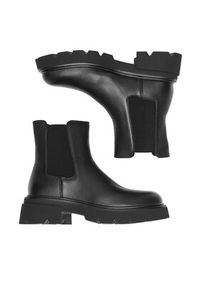 Badura Sztyblety C-WFA3115-1Z Czarny. Kolor: czarny. Materiał: skóra #5