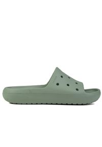 Klapki męskie sportowe Crocs CLASSIC SLIDE V2. Kolor: zielony