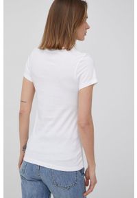 Calvin Klein Jeans T-shirt bawełniany (2-pack) J20J216466.PPYY kolor beżowy. Kolor: beżowy. Materiał: bawełna. Wzór: nadruk #3