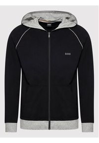 BOSS - Boss Bluza Mix&Match 50469540 Czarny Regular Fit. Kolor: czarny. Materiał: bawełna #4