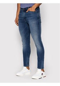 Tommy Jeans Jeansy Simon DM0DM09563 Granatowy Skinny Fit. Kolor: niebieski