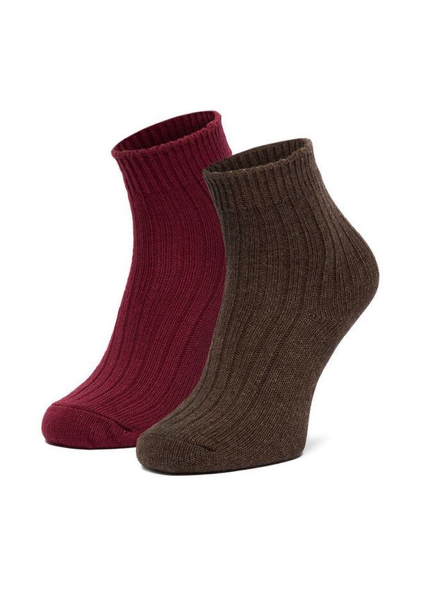 Skarpety długie Nine West. Kolor: brązowy