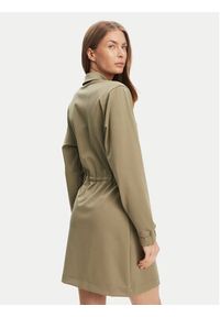 Guess Sukienka codzienna V5YK04 KCX42 Zielony Regular Fit. Okazja: na co dzień. Kolor: zielony. Materiał: syntetyk. Typ sukienki: proste. Styl: casual #3