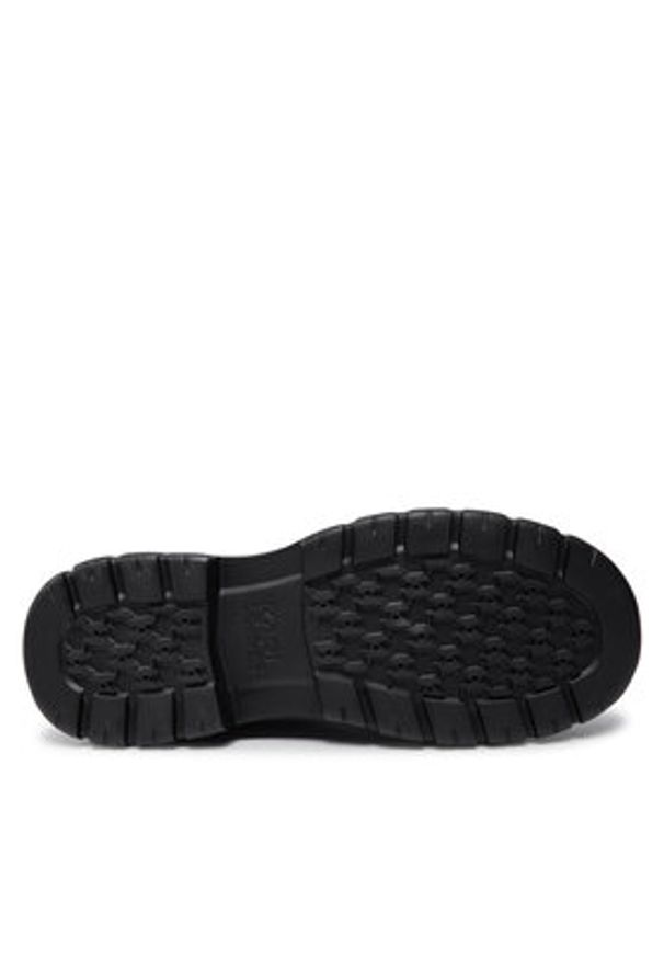 Karl Lagerfeld - KARL LAGERFELD Trapery KL13054 Czarny. Kolor: czarny. Materiał: skóra