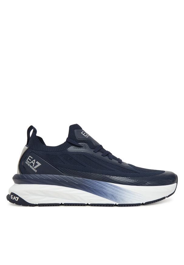 EA7 Emporio Armani Sneakersy 7X000343 AF18639 MB302 Niebieski. Kolor: niebieski. Materiał: materiał