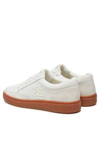 Lauren Ralph Lauren - LAUREN RALPH LAUREN Sneakersy Hailey VI 802959240001 Biały. Kolor: biały. Materiał: skóra #6