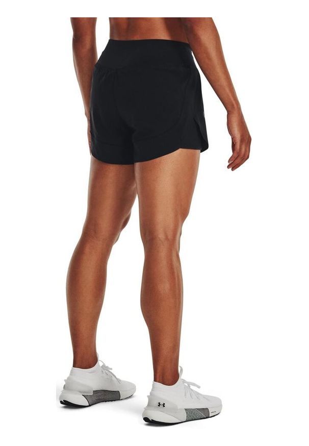 Spodenki sportowe damskie Under Armour Flex Woven 2-In-1. Kolor: czarny