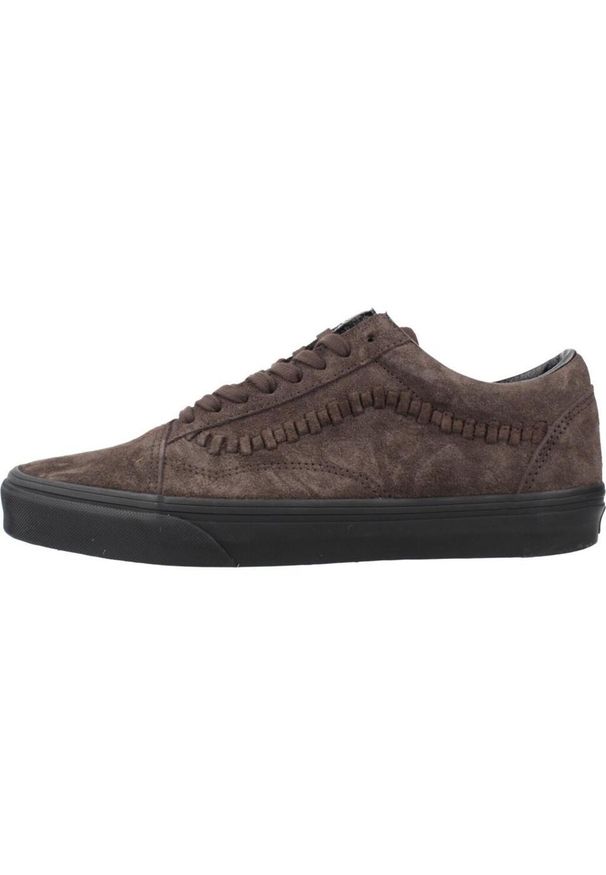 Vans - Buty VANS OLD SKOOL Brązowy. Kolor: brązowy. Materiał: tkanina, skóra. Model: Vans Old Skool. Sport: skateboard