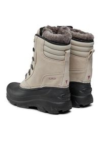 CMP Śniegowce Kinos Wmn Snow Boots Wp 2.0 38Q4556 Beżowy. Kolor: beżowy. Materiał: skóra, nubuk