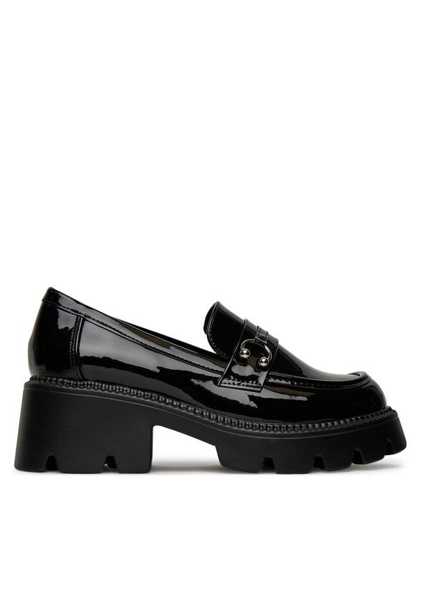 Loafersy DeeZee. Kolor: czarny
