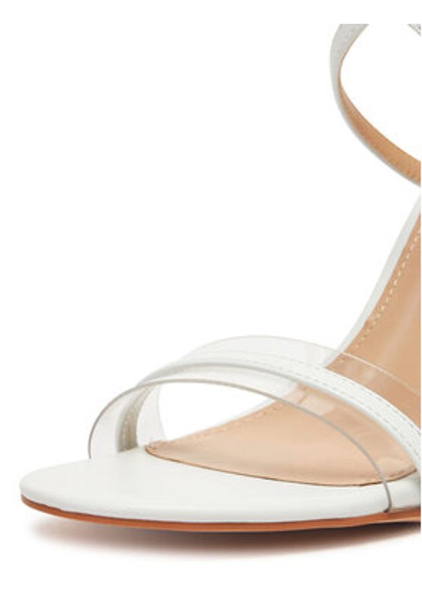 DeeZee Sandały F8977-1 Biały. Kolor: biały. Materiał: syntetyk, materiał