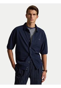 Polo Ralph Lauren Koszula 710B18514003 Granatowy Regular Fit. Typ kołnierza: polo. Kolor: niebieski. Materiał: bawełna #1