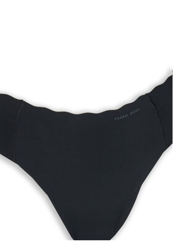 YSABEL MORA - Ysabel Mora Stringi 19338 Czarny. Kolor: czarny. Materiał: poliamid, nylon