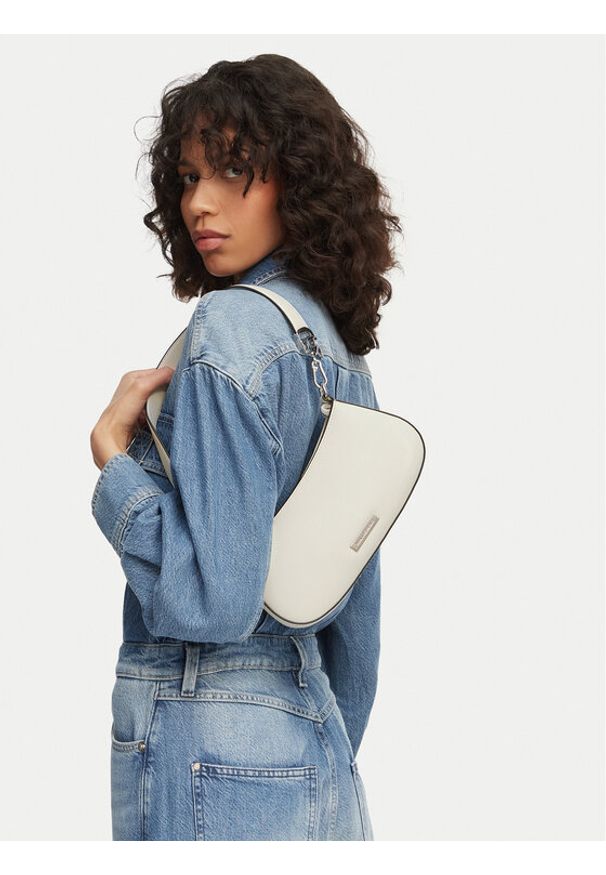 Karl Lagerfeld - KARL LAGERFELD Torebka B2W30180 Biały. Kolor: biały. Materiał: skórzane