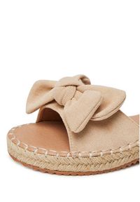 DeeZee Espadryle LE601-107 Beżowy. Kolor: beżowy. Materiał: materiał #7