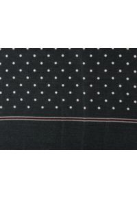 V. Fraas - Lekki (Przejściowy) Szalik - Fraas - Grafitowy w Groszki. Kolor: szary. Materiał: poliester. Wzór: grochy. Sezon: lato. Styl: elegancki, klasyczny #5