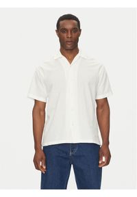 Jack & Jones Koszula Breeze Resort 12268967 Biały Relaxed Fit. Kolor: biały. Materiał: bawełna, len #1