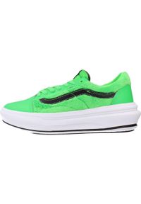 Tenisówki Vans Model Old Skool Overt Cc Kolor Zielony. Kolor: zielony. Materiał: tkanina