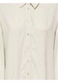 only - ONLY Koszula Siesta 15347208 Beżowy Oversize. Kolor: beżowy. Materiał: wiskoza #4