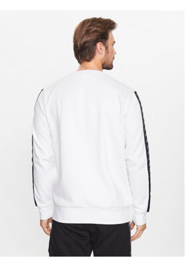 Kappa Bluza 313005 Biały Regular Fit. Kolor: biały. Materiał: bawełna