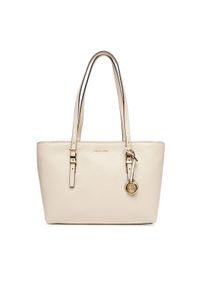 MICHAEL Michael Kors Torebka Quinn 30T5GQNT2L Écru. Materiał: skórzane