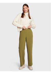 Moss Copenhagen Spodnie materiałowe Taira 16935 Zielony Relaxed Fit. Kolor: zielony. Materiał: syntetyk #5
