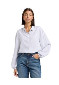 Lee - DAMSKA KOSZULA LEE BLOUSE WITH TIE FRONT CONCRETE PINSTRIPE 112363504 #1