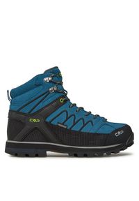 CMP Trekkingi Moon Mid Wp Waterproof 31Q4797 Granatowy. Kolor: niebieski. Materiał: skóra, zamsz. Sport: turystyka piesza