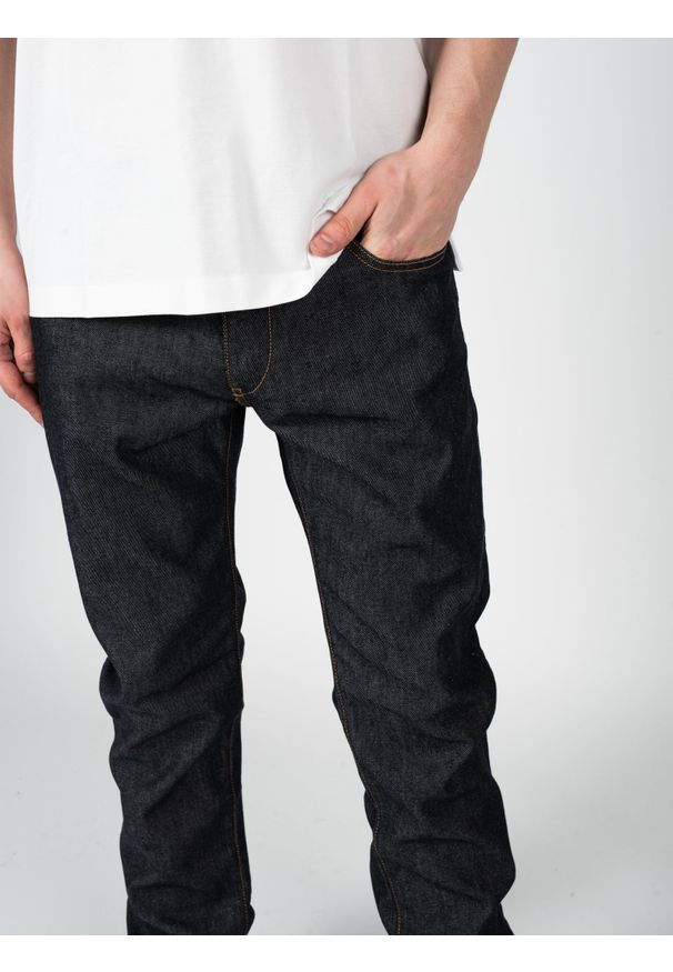 Diesel Jeansy "D-Strukt" | 00SWP6-009HF-01 | Mężczyzna | Granatowy. Kolor: niebieski. Wzór: aplikacja. Styl: elegancki