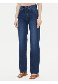 Pepe Jeans Jeansy Robyn PL204901 Niebieski Straight Fit. Kolor: niebieski