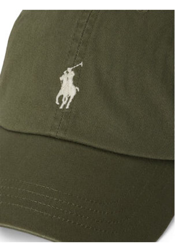 Polo Ralph Lauren Czapka z daszkiem 710667709508 Zielony. Kolor: zielony. Materiał: bawełna