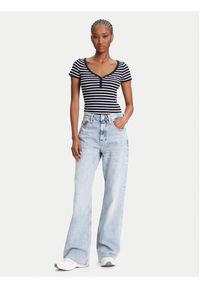 Tommy Jeans Jeansy Mia DW0DW21412 Niebieski Relaxed Fit. Kolor: niebieski