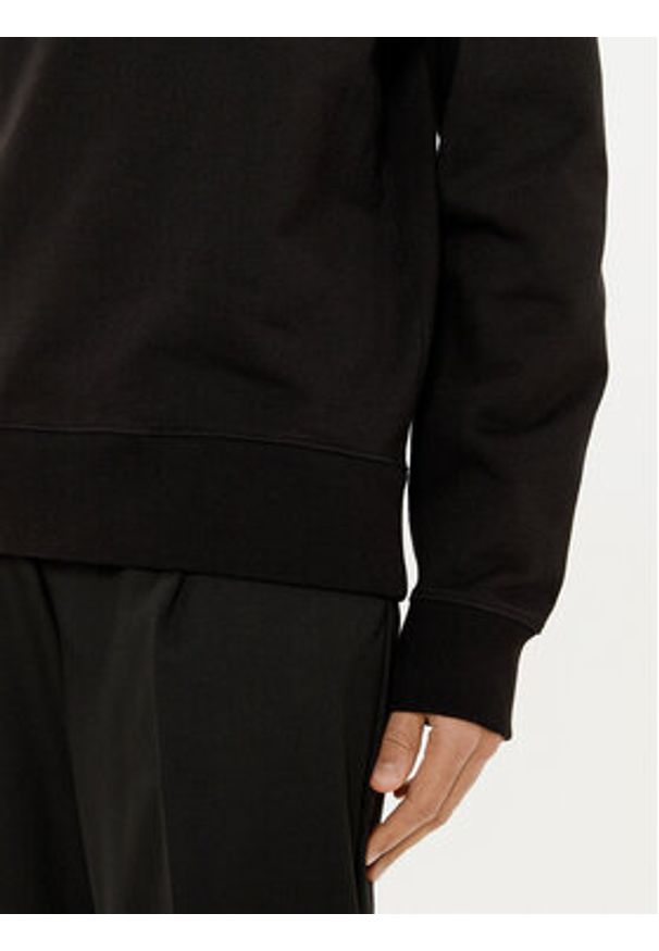 Filling Pieces Bluza Unisex Gowtu 7453392 Czarny Regular Fit. Kolor: czarny. Materiał: bawełna