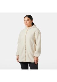 Damska bluza dresowa Helly Hansen Maude Pile. Kolor: beżowy, biały, wielokolorowy. Materiał: dresówka