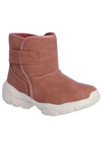 ALPINE PRO - Wodoodporne zimowe buty dla dzieci Loap Aina rozmiar 34. Zapięcie: rzepy. Kolor: fioletowy. Materiał: futro. Sezon: zima