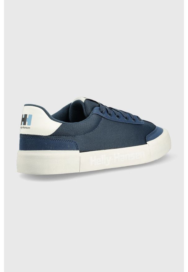 Helly Hansen tenisówki męskie kolor granatowy. Nosek buta: okrągły. Zapięcie: sznurówki. Kolor: niebieski. Materiał: guma