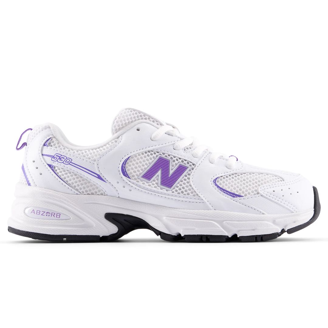 Białe sneakersy New Balance z cholewką NBPZ530SP.M.110