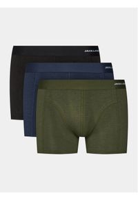 Jack & Jones Komplet bokserek Basic 12198852 Kolorowy. Materiał: bawełna. Wzór: kolorowy #1