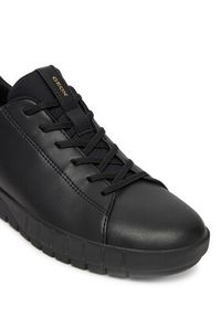 Geox Sneakersy D Flextride Plus D567SA 09B15 C9999 Czarny. Kolor: czarny. Materiał: skóra #6