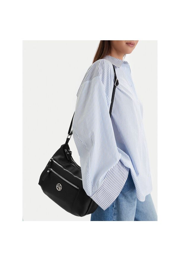 Torebka Lasocki. Kolor: czarny