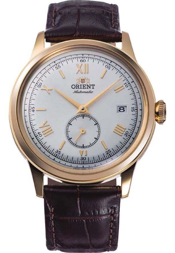 orient - Zegarek Orient Zegarek męski Orient RA-AP0106S30B brązowy. Kolor: brązowy