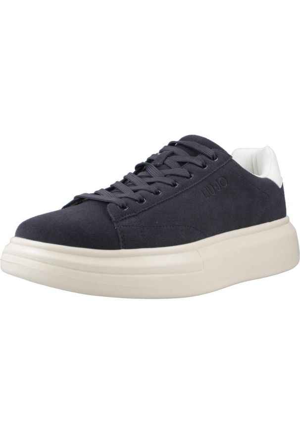 Liu Jo - Kapcie LIU-JO COW SUEDE Czarny. Kolor: czarny. Materiał: tkanina. Sport: turystyka piesza
