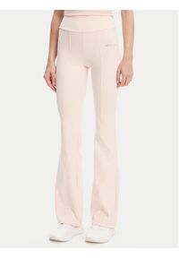 Guess Spodnie dresowe V5RB15 KCD02 Różowy Regular Fit. Kolor: różowy. Materiał: syntetyk