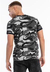 Koszulka Lonsdale Cregneash. Kolor: wielokolorowy, szary, zielony, brązowy #2