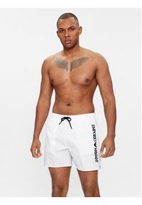 Emporio Armani Underwear Szorty kąpielowe 211740 4R422 00010 Biały Regular Fit. Kolor: biały. Materiał: syntetyk #4