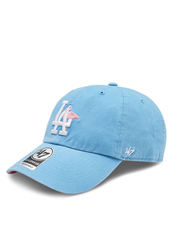 47 Brand Czapka z daszkiem Mlb Los Angeles Dodgers Icon Alt ’47 Clean Up B-ICACL12GWS-CO Niebieski. Kolor: niebieski. Materiał: materiał