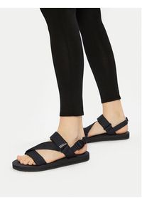 Jack Wolfskin Sandały Urban Entdeckung Belt Sandal W 4056801 Czarny. Kolor: czarny. Materiał: materiał #4