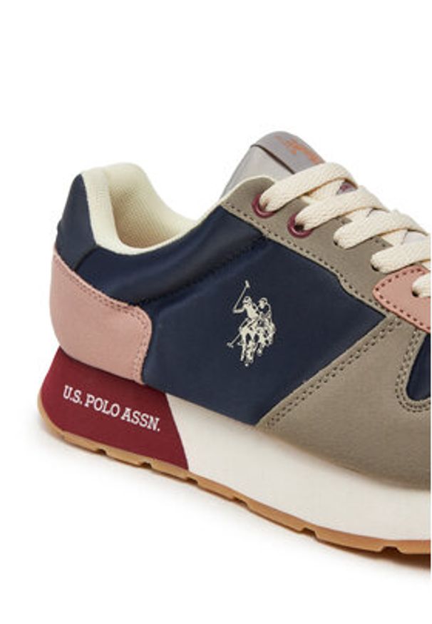 U.S. Polo Assn. Sneakersy KITTY002A Granatowy. Kolor: niebieski. Materiał: materiał