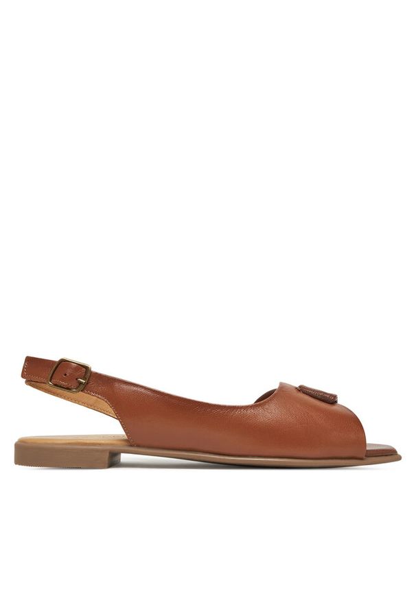 Sandały Lasocki. Kolor: brązowy