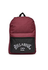 Billabong Plecak BLB-KS-001-07 Bordowy. Kolor: czerwony. Materiał: materiał